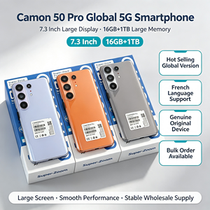 HOT Camon 50 Pro 5G LTE CDMA สมาร์ทโฟนปลดล็อค 24GB+512GB หน้าจอ 120Hz HD กล้อง 48MP ระบบปฏิบัติการ Android 15 Deca Core รองรับการชาร์จเร็ว - Product Image 6