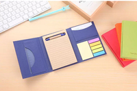 Bloc-notes autocollant en papier kraft créatif avec logo personnalisé Bloc-notes Cadeau promotionnel Papier de couleur auto-adhésif magnétique