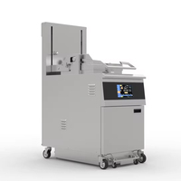 Friteuse électrique multifonction 45L, friteuse à poulet et frites, prix avantageux, friteuse commerciale