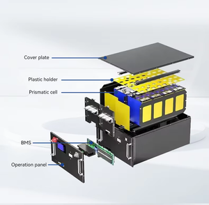 10kwh Batería 48V 50ah 100ah 150ah 200ah Batería solar de iones de litio Lifepo4 para sistemas fotovoltaicos - Product Image 5