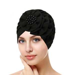Women Hair Decoration Solid Color Wrinkled Long Strip One-sided Applique Headscarf Fashion Street <strong>Shooting</strong> <strong>Cap</strong> - Product Image 4