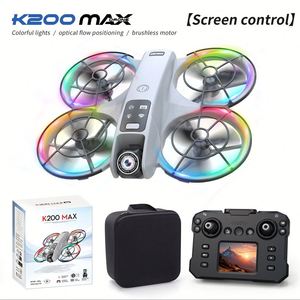 Mini Dron K200 MAX, Video HD 8K en Tiempo Real, Transmisión a Pantalla Grande, Motor sin Escobillas, Evitación de Obstáculos, Quadcopter RC Aéreo, Juguetes - Product Image 4