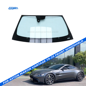 กระจกหน้ารถโค้งป้องกันแสงสะท้อน เงาเรียบ โปร่งใส ป้องกันรังสียูวี สำหรับ Aston Martin Vantage ปี 2017-2024 - Product Image 1