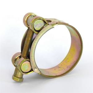 Abrazadera Europea de Alta Resistencia de un Solo Perno Ajustable de Acero Inoxidable - Product Image 4