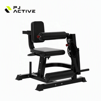 Appareil de fitness professionnel en acier pour la force des jambes : Presse à hanche, Machine Hip Bridge, Entraîneur d'abduction des jambes, Presse à jambes inversée