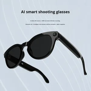 Lentes Inteligentes V03-T6 con Cámara HD de 800W, Resistentes al Agua IPX5/IP67, Control por Voz para Traducción de Imágenes y Videollamadas - Product Image 2
