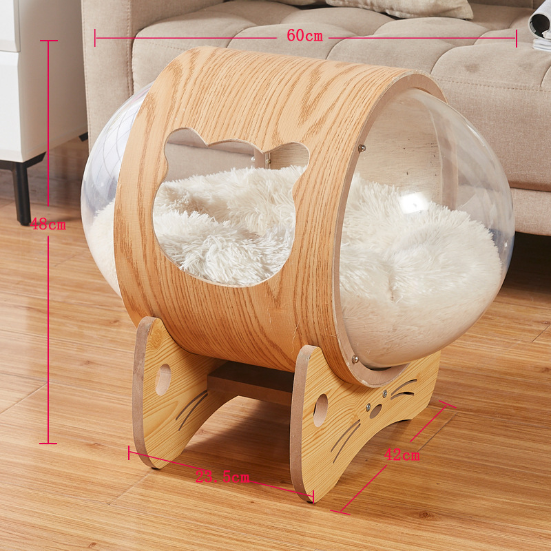 Modelo clásico de almacenamiento doble Cat Castle (apto para 17 libras)
