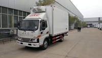Camion réfrigéré de petit congélateur de nourriture, camion de crème glacée Diesel de JAC chinois au ghana