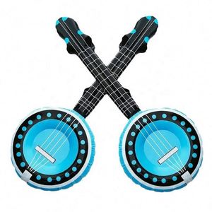 Ensemble Guitare et Microphone Gonflables en PVC - Accessoires de Fête Musicaux Amusants pour Cadeaux Promotionnels et Spectacles Scéniques - Product Image 4