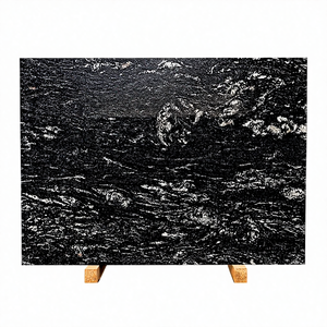 Dalles de granit poli blanc titane de qualité supérieure, design moderne, taille personnalisée, pour cuisine, salle de bain, sol, villa, salle à manger, hôtel - Product Image 1