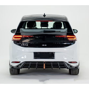 ชุดแต่ง Volkswagen ID3 รุ่น AE-style ดิฟฟิวเซอร์ลิปหน้าสีดำ ทำจากพลาสติก - Product Image 3