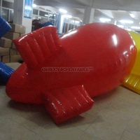 Orient Inflatables Marque Gonflable Hélium Hélium Dirigeable Avion Volant Gonflable pour la Promotion