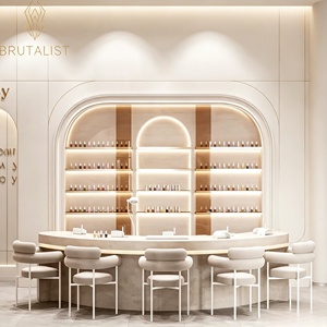 Muebles para Salón de Belleza y Spa, Diseño Interior Personalizado para Salón de Peluquería, Decoración y Renovación de Barbería - Product Image 1
