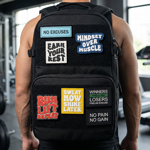 Patch in PVC Personalizzata per Palestra e Attrezzatura Sportiva - Product Image 1