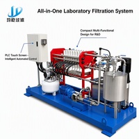Sistema de Filtración de Laboratorio de Alta Precisión Todo en Uno con Base Móvil