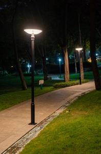 Lámpara <span class=keywords><strong>Solar</strong></span> de Jardín de 30W, 160 <span class=keywords><strong>LED</strong></span>, 1800LM, de Aluminio Fundido a Presión, con Batería de Litio de 30AH y Panel Monocristalino de 25W - Product Image 3