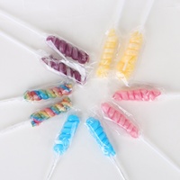 Paquete Individual de Caramelos Duros con Sabor a Frutas en Forma de Mini Unicornio Colorido de 12 g en Bolsa