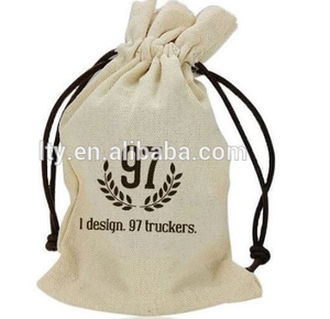 Sac à dos en coton pur, personnalisé, à cordon, vente en gros, - Product Image 4