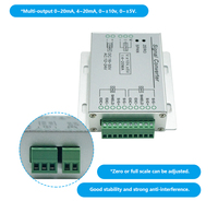 Módulo Amplificador de Celda de Carga Multicanal DC18-30V para Adquisición de Valor de Fuerza, Transmisor de Pesaje y Amplificador de Celda de Carga ECU