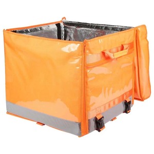 Sac à dos isotherme imperméable 600D pour livraison <span class=keywords><strong>de</strong></span> pizzas, ouverture par le haut, avec bandes réfléchissantes <span class=keywords><strong>de</strong></span> sécurité - Product Image 3
