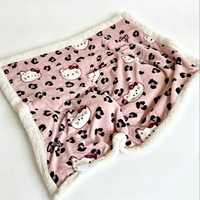 Couverture en polaire douce, moelleuse, chaude et confortable, imprimée motif Fair Isle, couleur crème, cadeau décoratif confortable pour femmes et enfants