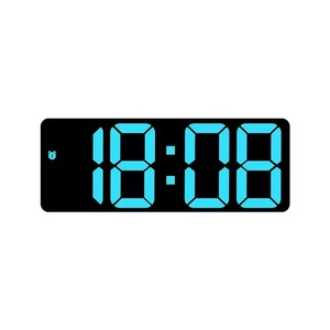 LED <b>Digital</b> Mirror <b>Clock</b> Desktop Display <b>Clock</b> Luminous Number <b>Wall</b> <b>Clock</b> for Home Office Decor - Product Image 6
