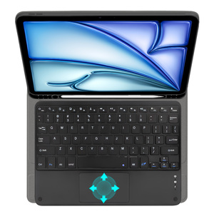 Tùy Chỉnh Mỏng Bàn Phím Không Dây Trường Hợp Đối Với iPad Không Khí 11 2024 2025 Với Touchpad Bàn Phím Bìa Với Bút Chì Chủ Nhà Máy Bán Sỉ - Product Image 5