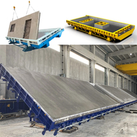 Fabrication de maisons modulaires en béton préfabriqué, machines de fabrication de maisons en béton préfabriqué, machine à panneaux muraux, table inclinable fixe