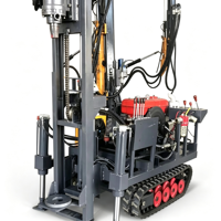 Nouvelle foreuse DTH diesel portable YG YGDQ-100 – Composants essentiels, diamètre 180 mm, profondeur max. 30 m pour l'exploitation minière de roches et de carrières