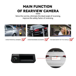 Wemaer OEM vue arrière de voiture HD caméra de recul grand angle système de stationnement automobile assistance aveugle Compatible <span class=keywords><strong>Audi</strong></span> Vw Porsche Golf A6 - Product Image 3