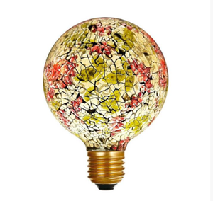 Ampoule G125 à LED vintage en mosaïque artistique, lampe décorative E27/E26 pour l'éclairage de la maison, du <span class=keywords><strong>café</strong></span>, du restaurant, du bar et du festival - Product Image 6
