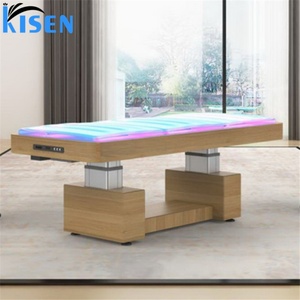 Kisen Factory Supply Custom Adjust Three Sections Reclining Electric Cosmetic Chair Eyelash Extension Beauty <b>Bed</b> - Product Image 6