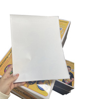 Étiquettes laser à jet d'encre A4 pour animaux de compagnie Autocollant d'étiquettes d'impression brillant/blanc/clair/CMJN adapté à l'imprimante à jet d'encre