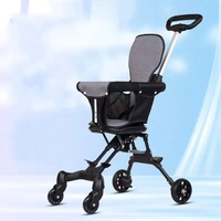 Poussette Bébé Simple en Gros / Poussette Enfant Pliable Facile et Portable, Poussette Bébé Multifonction Réglable