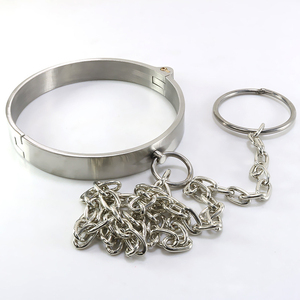 Addensato in acciaio inox collare strumento <span class=keywords><strong>passione</strong></span> gioco per adulti forniture per uomini e donne masturbazione - Product Image 2