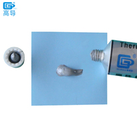 Poids net 100 grammes gris GD900 pâte de graisse conductrice thermique plâtre composé de dissipateur de chaleur pour CPU GPU Alumi emballage de Tube souple