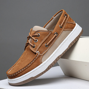Nuevo Estilo Shunfayu, Mocasines Casuales de Piel Sintética para Hombre, Tallas 39-44, Zapatos Sin Cordones para Caminar, Plantilla de Goma EVA, Verano - Product Image 1