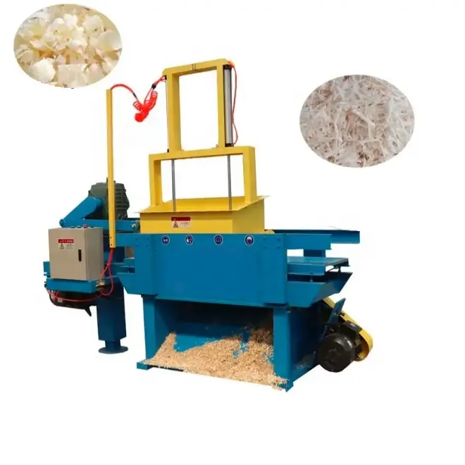 Mobile Rasier maschine Holz brecher Hamster Holz rasier mühle für Tiers treu Sägemehl maschine Holz rasier maschinen automatisch