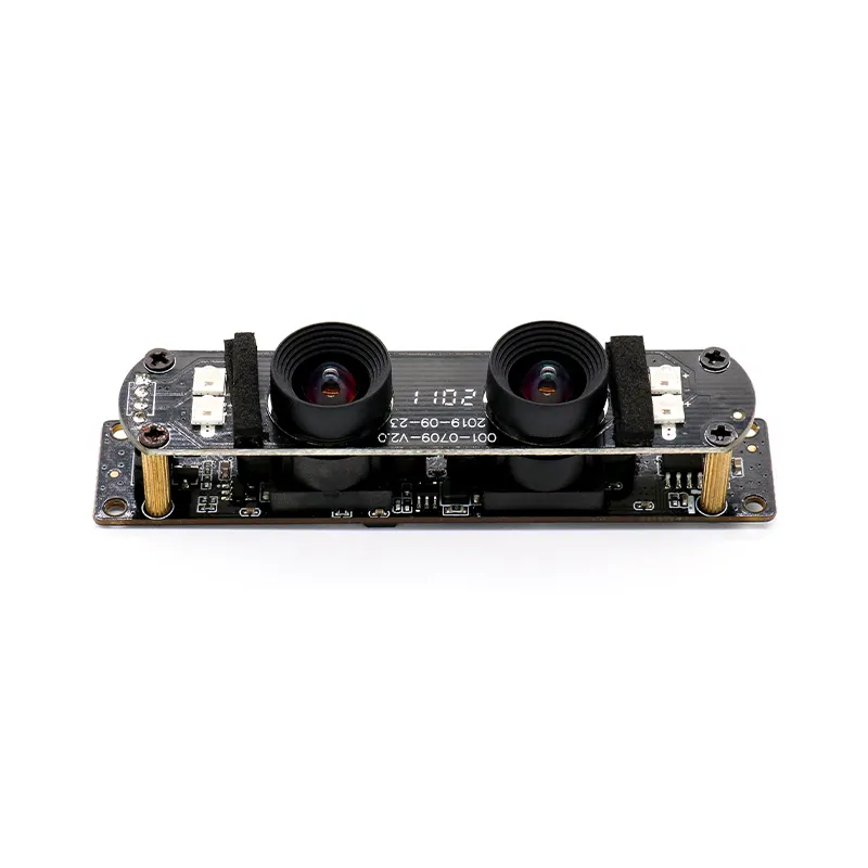 hampo New Arrival Full HD 1080P 96db with 74degree Wide Angle face recognition USB AR0230+RXS2719 double lens camera module