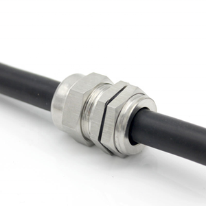 Metrische maten M8-M32 IP68 Waterdichte RVS 304 kabelklemmen voor laag-/hoogspanningsapplicaties Ronde niet-gepantserde kabels - Product Image 2