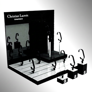 Vitrine de luxe personnalisée pour montres avec écran LCD, présentoir pour magasin de marque - Product Image 1