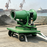 Canon à brouillard d'usine chinoise avec couverture grand angle pour la réduction de la poussière sur les chantiers de construction