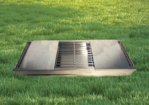 Roestvrij Bbq <span class=keywords><strong>Grill</strong></span> Draagbare Roestvrijstalen Buitenhoutskoolgrill Opvouwbaar En Roestwerend Ontwerp Voor Tuinkampeeruitrusting
