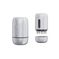 Applicateur de médicaments pour le cuir chevelu, rouleau de massage électrique à lumière rouge, peigne de massage des méridiens, EMS, solution de croissance des cheveux au Minoxidil, appareil automatique