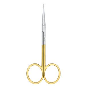 Mayo Supercut-tijeras Metzenbaum de acero inoxidable, instrumentos quirúrgicos con mango dorado recto, calidad alemana - Product Image 2