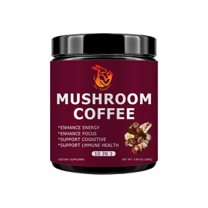 Café de hongos al por mayor de fábrica con extracto de salgueiro y polvo de hongo Tremella, suplemento herbal para la salud inmunológica - Product Image 1
