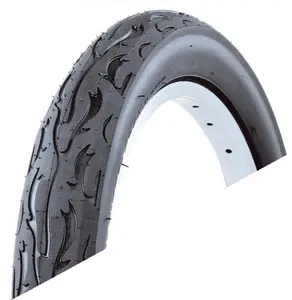 Neumáticos de bicicleta con patrones populares, llanta gruesa de 26x4,0, color negro, venta al por mayor