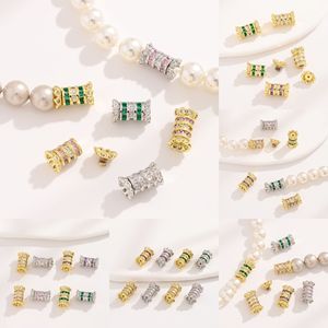 Nantong Butterfly Spacer <b>Beads</b> 7x11mm Cubic Zirconia DIY Jewelry Components Gold Silver Plated Rotating Double Layer - Product Image 4