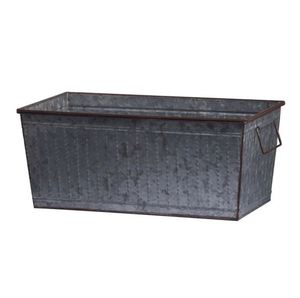 Best Sale Outdoor Indoor Galvanized Garden Raised Planter <b>Boxes</b> Large Metal 2 Piece Elevated Planter Set of 2 with Stand - Product Image 4
