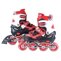 Vente en gros FLYINC DRAGON 4 Patins à roulettes en ligne réglables avec roues LED clignotantes, roulement ABEC-7, châssis en aluminium